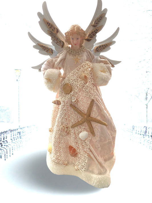 Coastal Angel Tree Topper/Table Decor