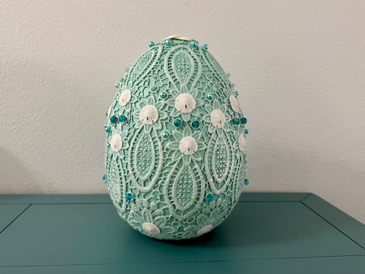 Coastal Easter Egg Decor